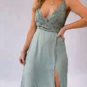 Rome Lace Maxi Dress